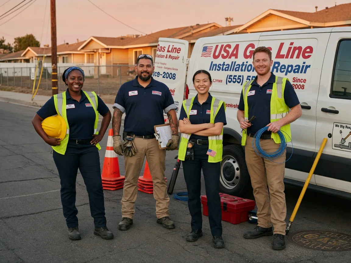 Gas Line Installation company in Rosie, AR